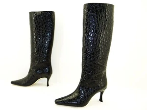 Botas hasta la rodilla BY FAR Stevie T.39 negras - Imagen 1 de 10