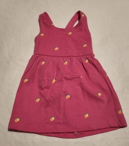 NWT Baby Gap Fruit Print Sleeveless Dress Sundress Toddler Girl - Picture 1 of 1