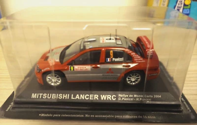 MODELLINO AUTO DA COLLEZIONE "MITSUBISHI LANCER WRC RALLYE MONTECARLO 2004 1/43 - Immagine 1 di 4