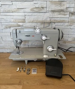 Nähmaschine Pfaff 260 Automatic Näht Leder Jeans Denim Mit Zubehör - Bild 1 von 5