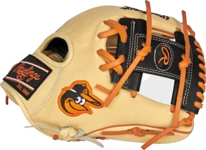 Rawlings Heart Of The Hide MLB Baseball Glove Baltimore Orioles Tan RHT 11.5" - Picture 1 of 16