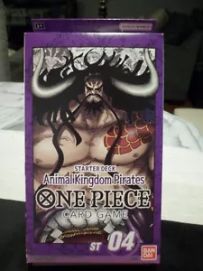 One Piece TCG Animal Kingdom Pirates Starter Deck ST-04 inglese - Foto 1 di 6