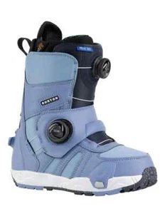BURTON WOMENS FELIX STEP ON SNOWBOARD BOOTS - SLATE BLUE - UK 5 - Picture 1 of 4