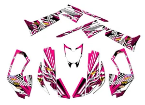 2008-2018 DS 70/90 MAYHEM Pink Senge Graphics Kit Compatible with Can-Am - Picture 1 of 7