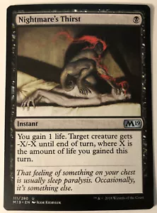 MTG Nightmare's Thirst Core Set 2019 111/280 Regular Uncommon - Bild 1 von 1