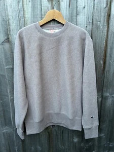 Felpa Champion Reverse Weave maglione girocollo marrone nuova uomo classica - Foto 1 di 7