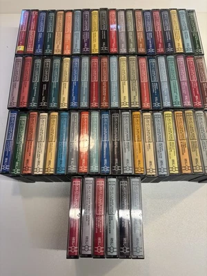 THE GREAT COMPOSERS AND THEIR MUSIC CASSETTES SET COMPLETE 65 TAPE COLLECTION - Image 1 of 4