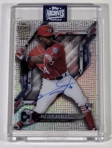 2020 Topps Archives Signatures Series Victor Robles High Tek RC Autograph 1/1 - Picture 1 of 4
