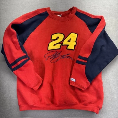 Винтажная толстовка с вышивкой Jeff Gordon No24 — XLarge — аутентичная Chase - Изображение 1 из 4