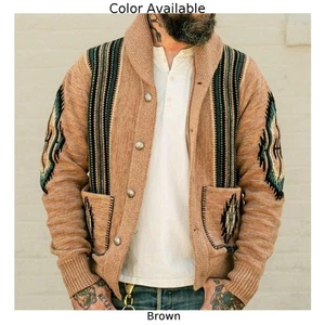 Daily Holiday Vintage Cardigan Fashion Sweater Coat Autumn Winter Brand New - Picture 1 of 72