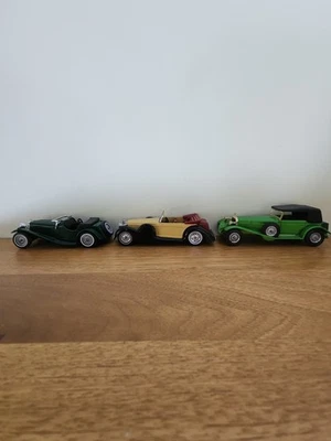 DE COLECCIÓN "MODELOS MATCHBOX DE ANTAÑO" 3 HERMOSOS COCHES VARIOS AÑOS Y COLORES Foto 1 de 4
