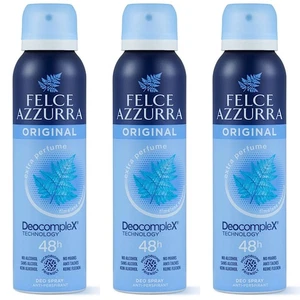 ✅FELCE AZZURRA Original Deo Spray Deospray 48h Schutz Idra Care Formel 3x 150ml✅ - Bild 1 von 1