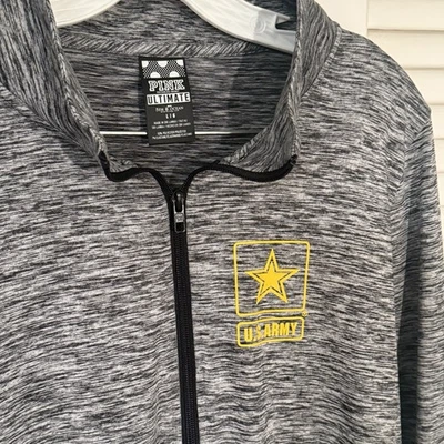 Victoria Secret Rosa con 5th & Ocean 1/4 Cremallera Ejército de EE. UU. EE. UU. Mujer’s Grande Foto 1 de 4