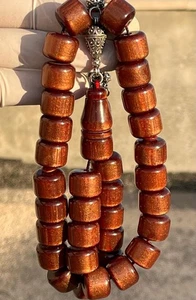 Antique Ottoman Faturan Rosary فاتوران الماني انتيك نش الذهب أسطى غالب - مفقودات - Picture 1 of 24