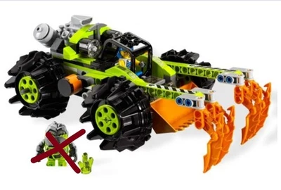 LEGO Power Miners: Claw Digger (8959) 99.5% complete just missing 1 minifig - Image 1 of 3
