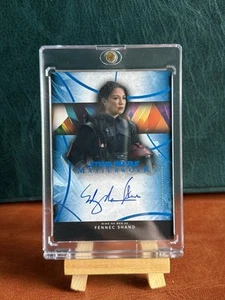 (MC) STAR WARS TOPPS MASTERWORK FENNEC SHAND MING-NA WEN ON CARD AUTOGRAPH 81/99 - Picture 1 of 2