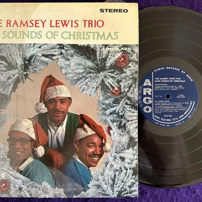 THE RAMSEY LEWIS TRIO More Sounds Of Christmas LP CADET Stereo Jazz SHRINK EX Foto 1 de 4