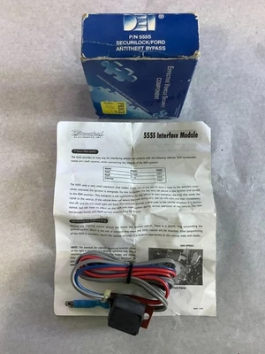 Directed 555S Ford Securelock Bypass Module Escape 2001 Focus 2000 Lincoln LS 01 - Image 1 of 4