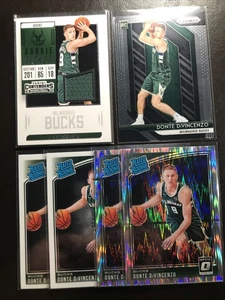 Donte Divincenzo (6) 2018-19 Optic RATED ROOKIE RC LOT SHOCK PRIZM TICKET JERSEY - Picture 1 of 3