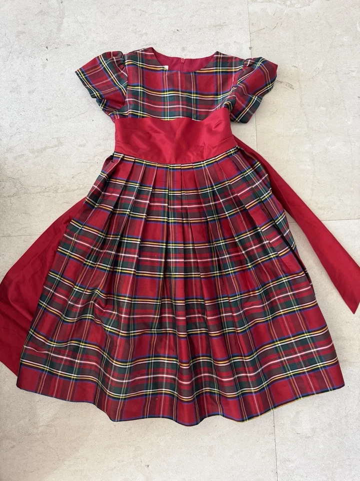 Vestido FLEURISSE 100% SEDA VACACIONES Niñas TALLA 8 (FUNCIONA Pequeño) Foto 1 de 4