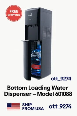 BRAND NEW Primo Bottom Loading Water Dispenser – Model 601088-C (Black Finish) - Image 1 of 4