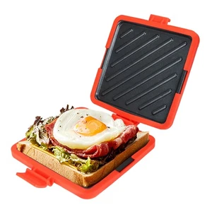 Macchina per Panini Toastie a Microonde,Micro Munchy Microonde Toast Maker, Versat... - Foto 1 di 6