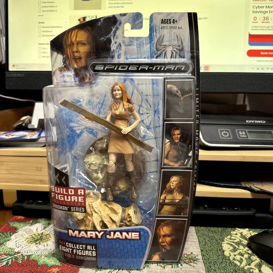 漫威蜘蛛侠构造人偶桑德曼系列玛丽珍可动人偶 2007 — 第 1/4 张图片
