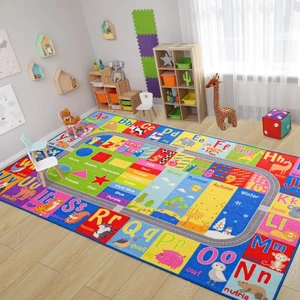 Kids Rug for Playroom Classroom, ABC Alphabet Numbers Play Toddlers Rugs, 3x5... - Bild 1 von 8