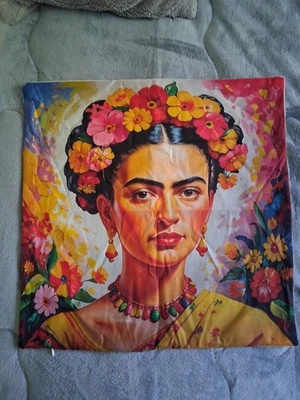 Kissenhülle, Kissenbezug, Deko Frida Kahlo - Bild 1 von 2