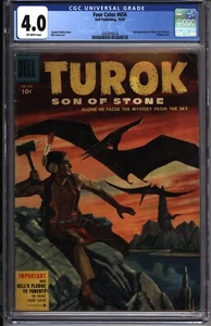 * Four Color #656 CGC 4.0 2nd TUROK Dinosaur Son of Stone Andar (4265870024) * - Picture 1 of 2