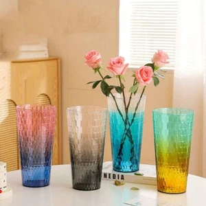 Modern Two-color Vase Simple Flower Holder Flower Bucket Festival - Picture 1 of 16
