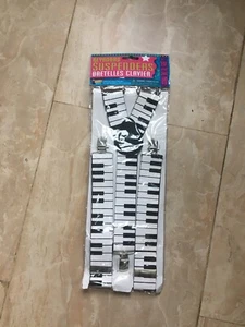Piano Music Unisex Suspenders - Picture 1 of 3