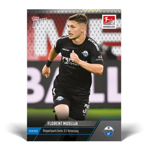 Topps Now Bundesliga 2023-24 - Card 039 - Florent Muslija - SC Paderborn - Picture 1 of 2
