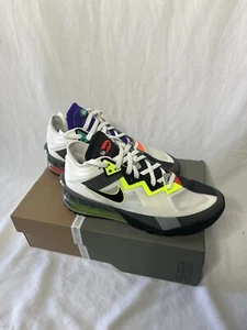 NEW Lebron 18 Low White Black Iron Grey 2020-2021 - Picture 1 of 11
