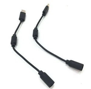 2X pcs Breakaway Cable USB Wired Adapter for XBOX XPLORER ROCK BAND GUITAR HERO - Picture 1 of 4