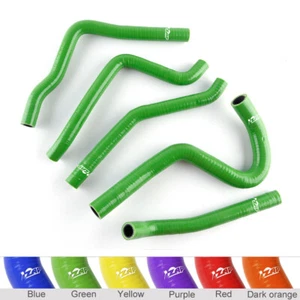ZAP SILICONE RADIATOR HOSE FOR KAWASAKI KX250 2-STROKE 1990-1993 91 92 - Picture 1 of 5