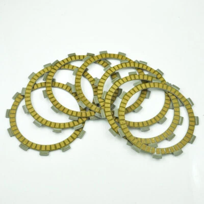 Juego de 7 unidades de placa de fricción de embrague para Suzuki GS450S GS500F GS450L GS500E GS450T Foto 1 de 4