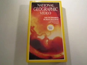 vhs THE INCREDIBLE HUMAN MACHINE National Geographic 10Q - Imagen 1 de 2