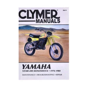 Manual De Taller Clymer Para Yamaha YZ100-490 Monoshock - Imagen 1 de 1