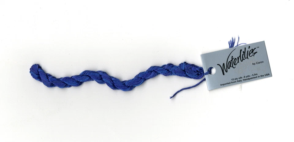 Waterlilies by Caron - 1 Skein of Blueberry #041 - Image 1 of 1