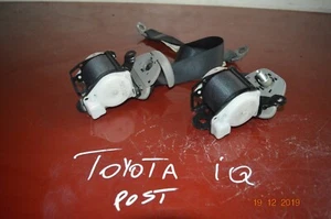 CINTURA DI SICUREZZA POSTERIORE DX E SX TOYOTA IQ VENDITA ANCHE SINGOLA - Picture 1 of 1
