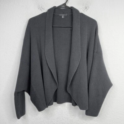 Suéter COS Mujer XS Negro Mezcla de Lana Acanalado Tejido Acogedor Boho Minimalista Negocios Foto 1 de 4