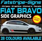 To Fit Fiat Bravo Graphics Stripes Stickers Decals Car Vinyl 1.4 1.6 2.0 Sport
