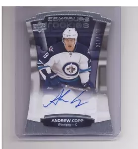 ANDREW COPP 2015-16 UPPER DECK CONTOURS HOCKEY ROOKIE AUTO AUTOGRAPH SP/499 #112 - Picture 1 of 2