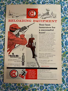 Vintage 1961 C-H Die Co. Reloading Equipment & Dies Print Ad - Picture 1 of 7