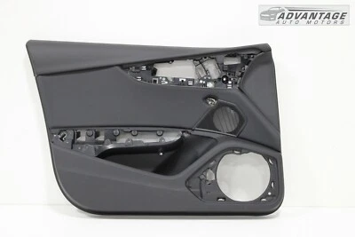 2017-2019 AUDI A4 QUATTRO B9 FRONT LEFT SIDE INTERIOR DOOR PANEL COVER OEM - Image 1 of 4