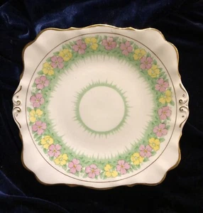 Art Deco / Vintage China Tea Bread / Cake Plate, Bell China. Hand Painted.. - Picture 1 of 2
