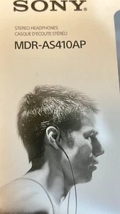 Sony MDR-AS410AP Sport Headphones With Mic Black Open Box. Never Been used. A++ - Picture 1 of 5