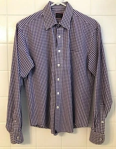 UNTUCKit Hemd mit Knopfleiste Herren Small 100% Baumwolle kariert - Bild 1 von 5