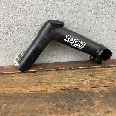 Vintage ZOOM  Stem 1 1/4 Threaded 25.4 mm Clamp 120 Rise 1990s MTB Original - Image 1 of 4